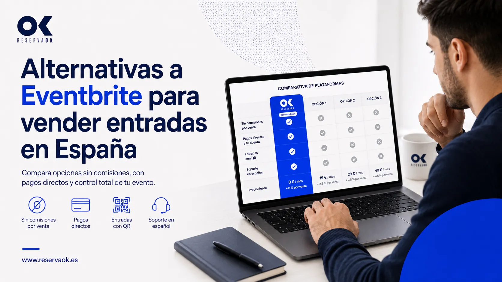 Alternativas a Eventbrite en España