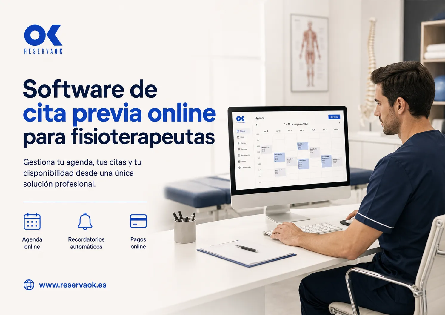 Programa para reservas online