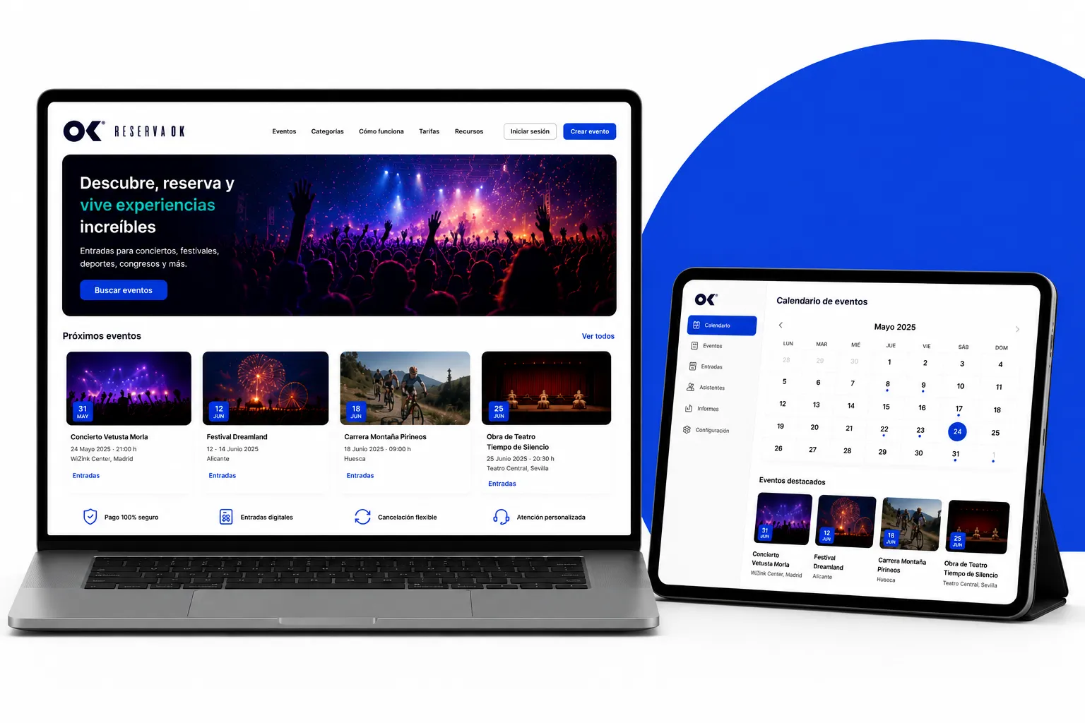 Sistema de reservas online para vender entradas y gestionar citas